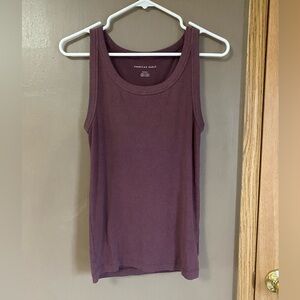 American Eagle Outfitters Rich Purple Tank Top